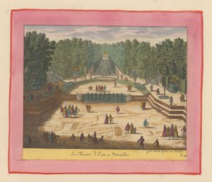 Wassertheater in den Gärten von Versailles af Willem Swidde