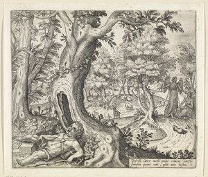 Hagar og Ismael i ørkenen Historien om Hagar og Ismael (serietitel) af Willem Thibaut