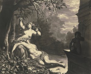Pyramus og Thisbe af Willem Van Mieris