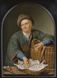 Fiskesælgeren af Willem Van Mieris
