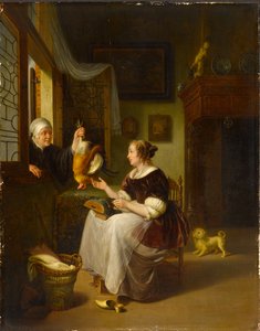 Fjerkræsælgeren af Willem Van Mieris