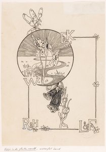 Banddesign for: Knappert, Emilie C., Views into the Plant World, 1893