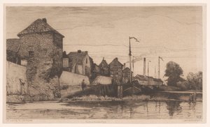 Havnen i Leerdam (titel på objekt)