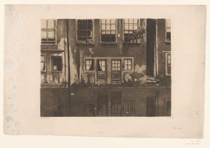 Huse på Oudezijds Achterburgwal i Amsterdam
