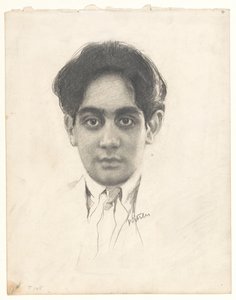 Portret van Karamjit Singh Sahib Bahadur, prins van Kapurthala