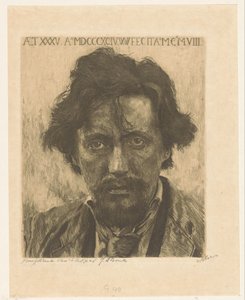 Portræt af Willem Kloos