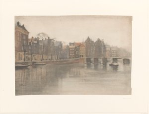 Den gamle Waal i Amsterdam af Willem Arnoldus Witsen