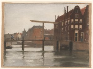 Udsigt over Uilenburg i Amsterdam af Willem Arnoldus Witsen