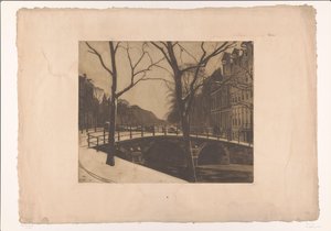 Herengracht, Amsterdam af Willem Arnoldus Witsen