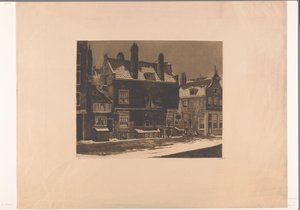 Krom Boomsloot, Amsterdam af Willem Arnoldus Witsen