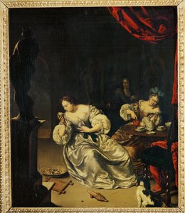 Le The - Teatime ... af Willem van (after) Mieris