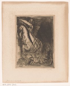 Sankt Georg og dragen af Willem van Konijnenburg (signed by artist)