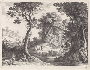 Mercury, Argus og Io af Willem van Nieulandt (II)