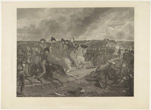 Prins af Orange i slaget ved Quatre-Bras, 1815