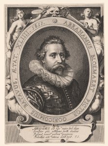 Portræt af Abraham Bloemaert af Willem van Swanenburgh