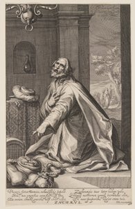 Zachaeus, fra Syndere i Det Gamle og Det Nye Testamente af Willem van Swanenburgh