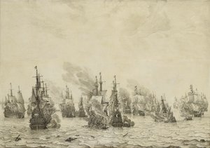 Slaget ved Livorno (Leghorn) Søslaget ved Livorno, 14. marts 1653: Episode fra den første engelsk-hollandske krig (1652-54)