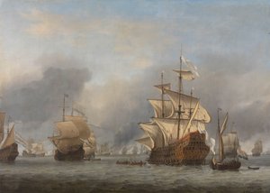 Tilfangetagelsen af ​​den kongelige prins Tilfangetagelsen af ​​det engelske admiralskib 