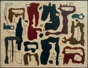 Afrikansk fortælling af Willi Baumeister