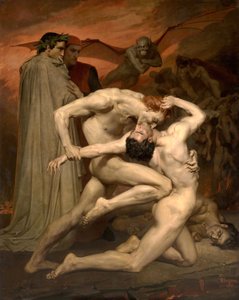 Dante og Virgile af William-Adolphe Bouguereau