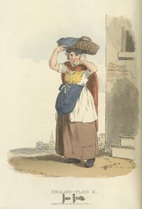 Billingsgate Fish-Woman af William (after) Alexander