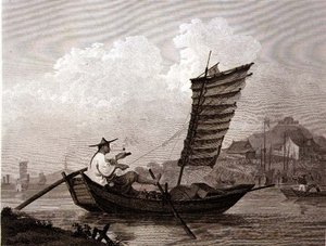 Økonomi af tid og arbejde eksemplificeret i en kinesisk vandmand, indgraveret af Thomas Medland (1755-1823) pub. af G. Nicol af William (after) Alexander