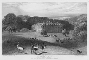 Althorp, sædet for Earl Spencer (gravering)
