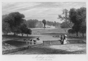 Mistley Hall, sæde for Lord Rivers (gravering)