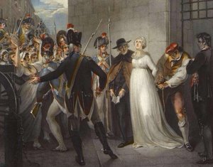 Marie-Antoinette forlader Conciergeriet den 16. oktober