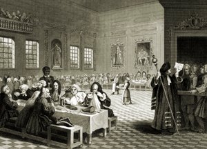 Goodchild i Guildhall - af William (after) Hogarth