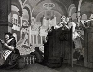 Goodchilds fri søndag af William (after) Hogarth