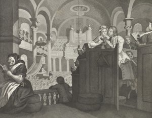 Goodchilds fri søndag - af William (after) Hogarth