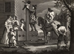 Hudibras fører Crowdero i triumf, fra 
