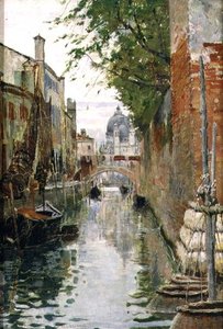 Santa Maria della Salute af William (after) Logsdail