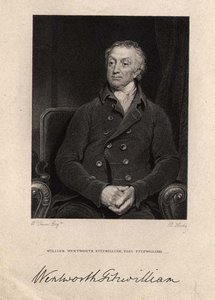 William Wentworth Fitzwilliam, 2. jarl Fitzwilliam (1748-1833), graveret af R. Hicks af William (after) Owen