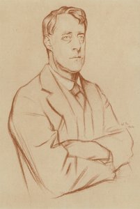 Laurence Binyon (litho) af William (after) Rothenstein