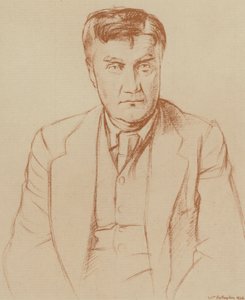 Ralph Vaughan Williams (litho) af William (after) Rothenstein