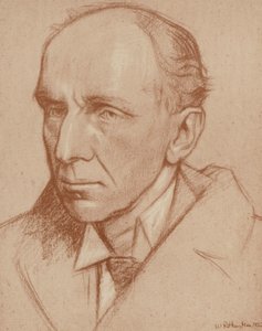 The Rt Hon Lord Robert Cecil (litho) af William (after) Rothenstein