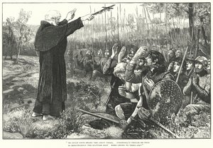 Slaget ved Bannockburn (gravering) af William (after) Small