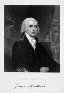 James Madison, 4. præsident for USA, 1800-tallet af William A Wilmer
