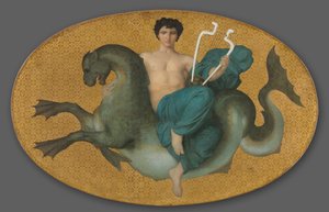 Arion på en havhest, 1855. af William Adolphe Bouguereau
