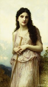 Meditation, 1902 af William-Adolphe Bouguereau