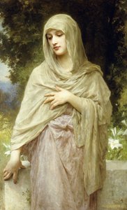 Meditation, 1902 af William Adolphe Bouguereau
