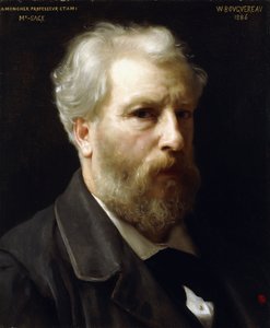 Selvportræt, 1886 af William Adolphe Bouguereau