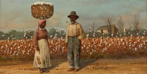 Cotton Pickers, ca. 1890 (olie på akademitavle)