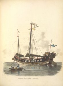 Et krigsskib af William Alexander