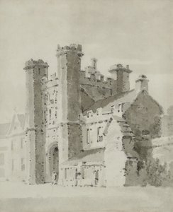 Bishops Palace, Wells Cathedral af William Alexander