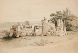 Druidiske rester, Park Place, Henley af William Alexander