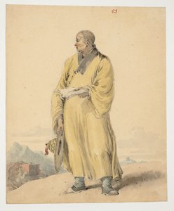 Portræt af en Lama eller Bonze af William Alexander
