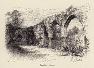 Beaulieu Abbey (kobberstik)
